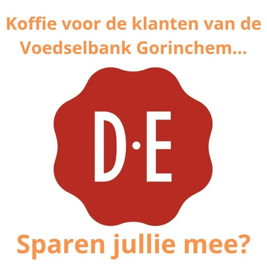 Spaaractie D.E. Waardepunten voor de Voedselbank Gorinchem 