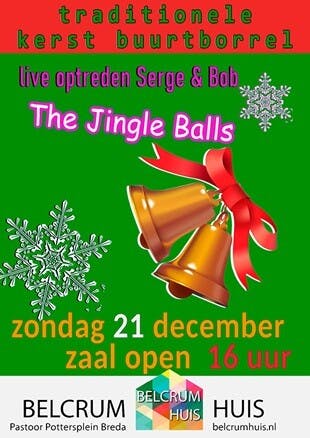 Traditionele Kerstborrel in het Belcrumhuis