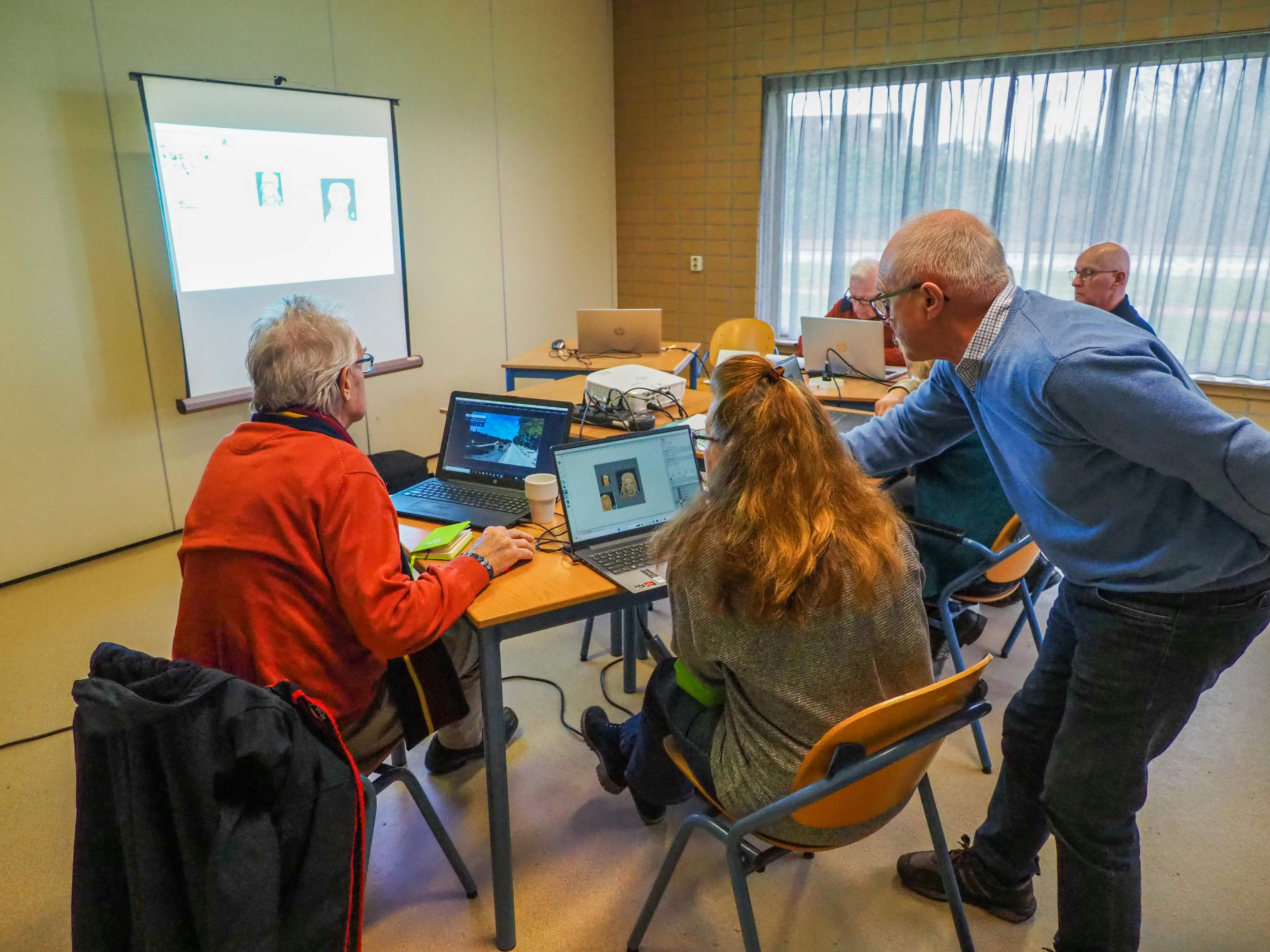 Digitale creativiteit kent geen leeftijd: leer foto’s bewerken  bij Forte Fit.