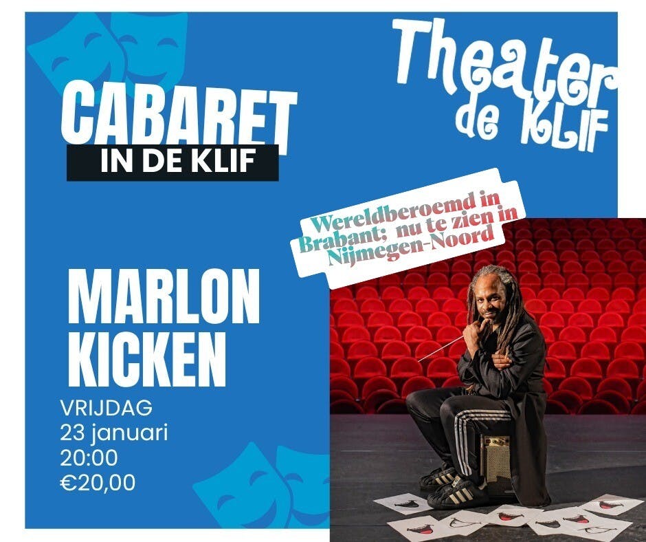 Geniet van de Brabantse humor van Marlon Kicken