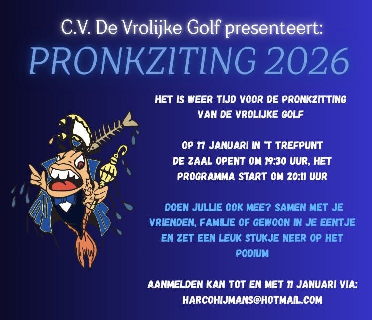 Pronkzitting van C.V. De Vrolijke Golf