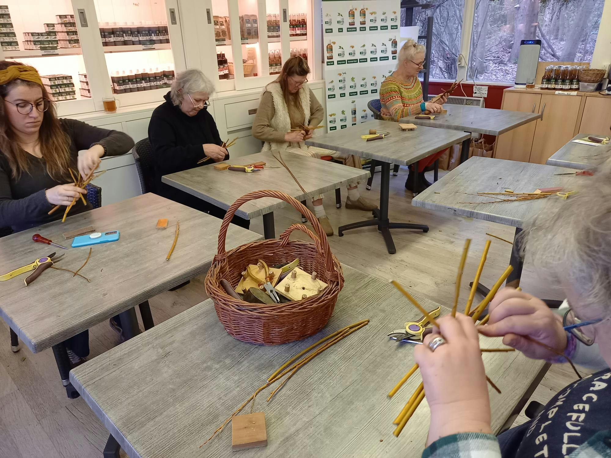 Cursus manden vlechten op ambachtelijke wijze