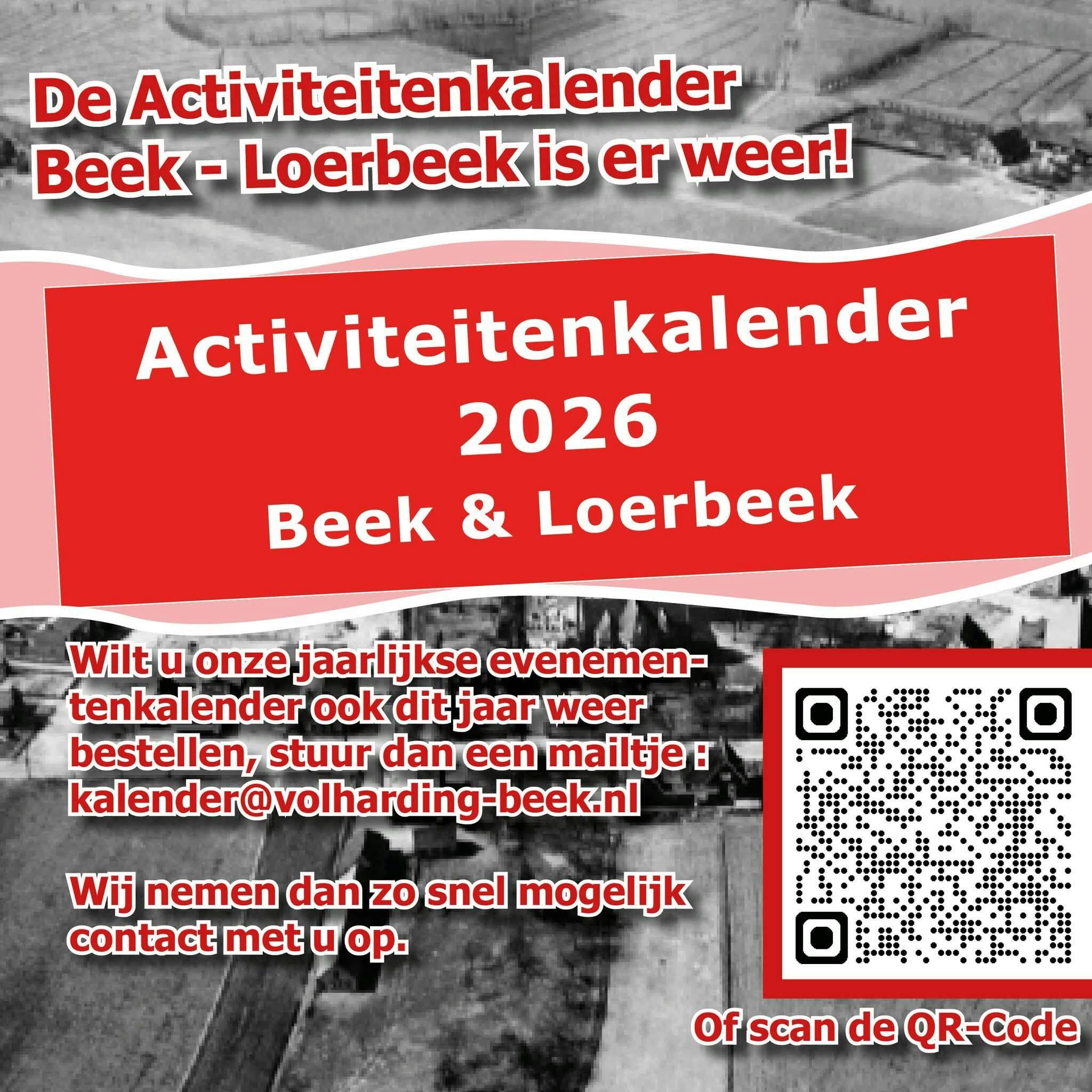 Activiteiten kalender muziekvereniging Volharding 