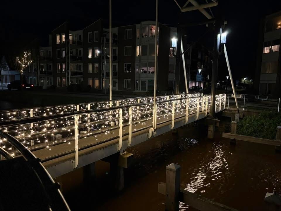 Bruggen verlicht 