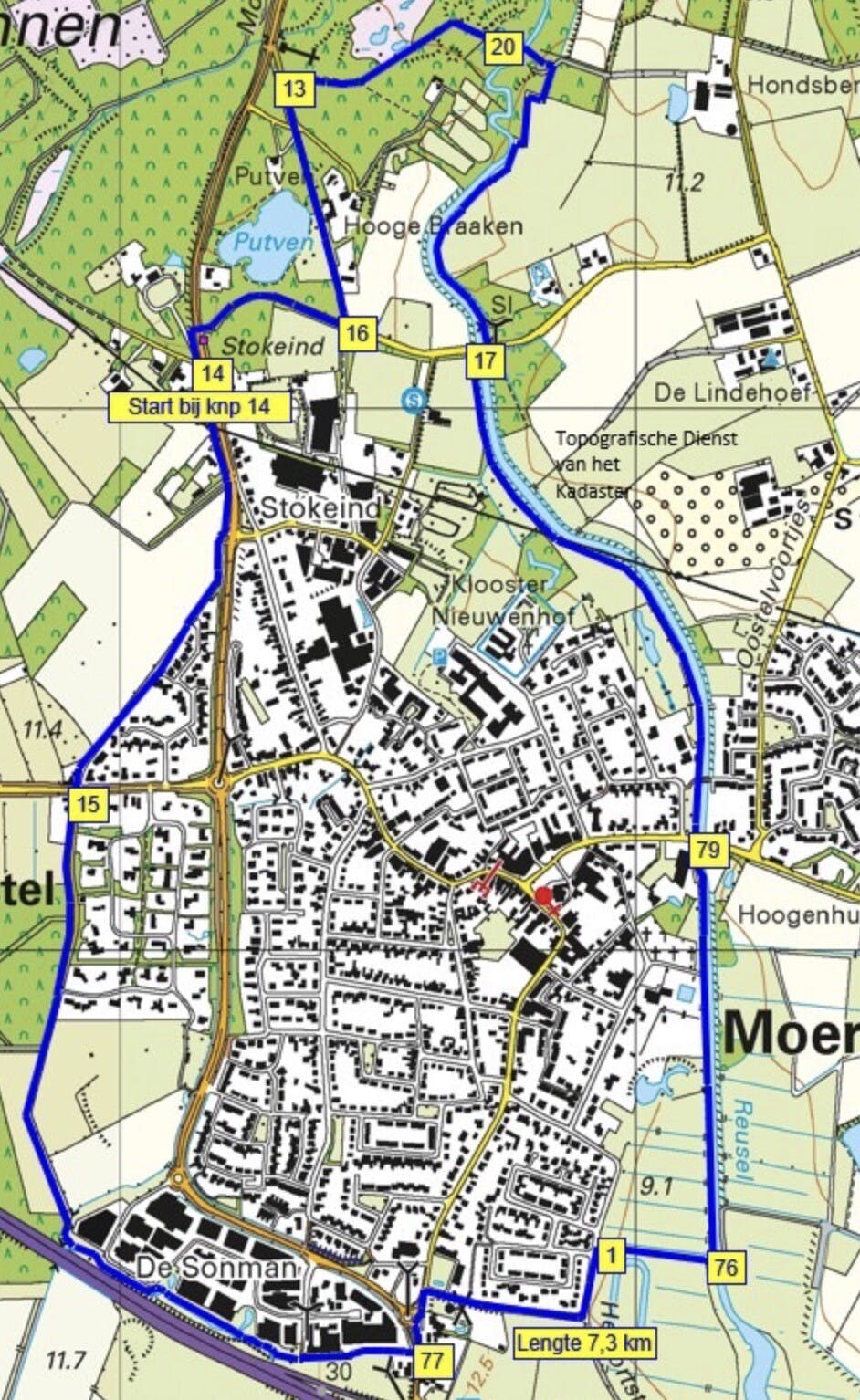 Eerste dinsdag van de maandwandeling rond Moergestel 