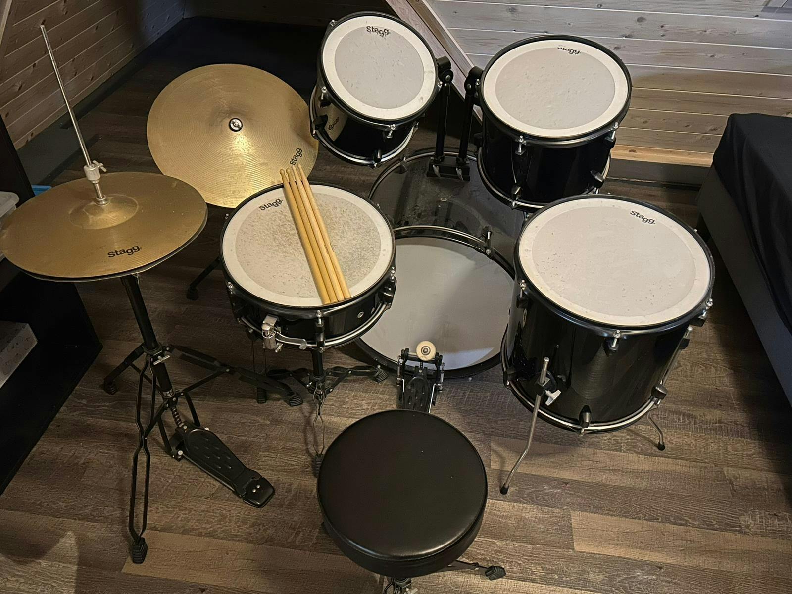 Stagg Drumstel - Ideaal voor beginners!