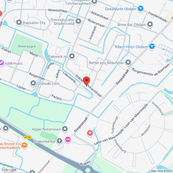 VERKEERSBESLUIT LAADPAAL Dokter Lohmanstraat Obdam