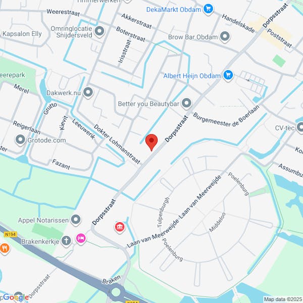 Ontvangen melding bouwactiviteit, Dorpsstraat 58, 1713HK Obdam