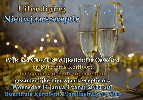 Gezellig samen nieuwjaar vieren in Oss Zuid