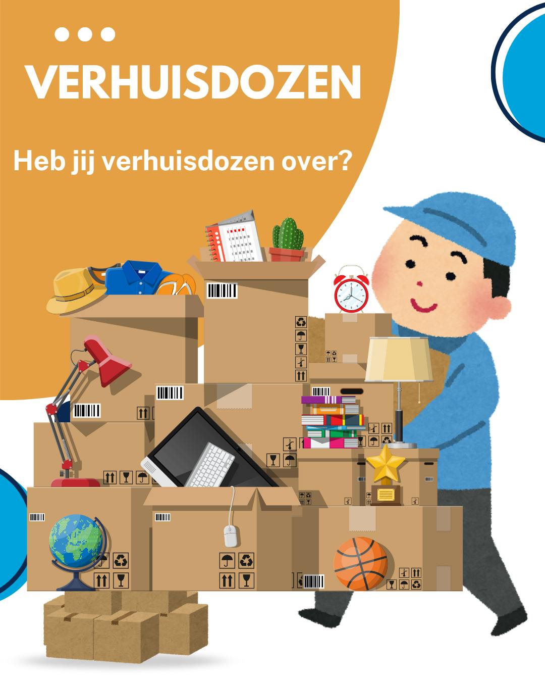 Sint Anthonis overgebleven verhuisdozen? Wij zoeken ze!