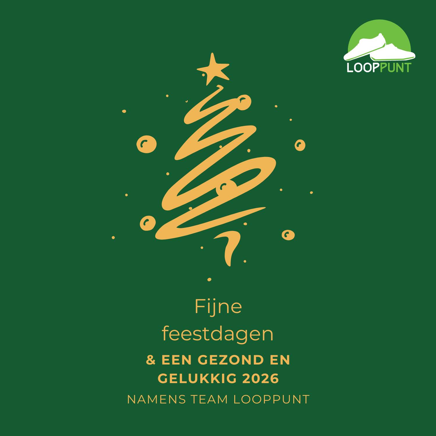 Fijne feestdagen & een gezond en gelukkig 2026 gewenst! 