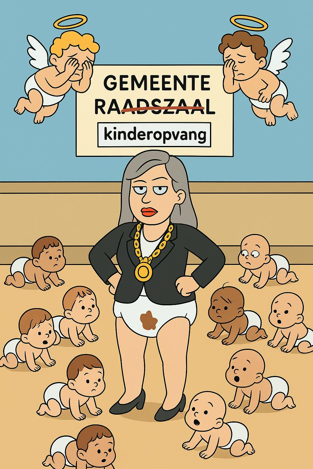 Gemeente Reusel De Mierden reageren als kleine kindjes