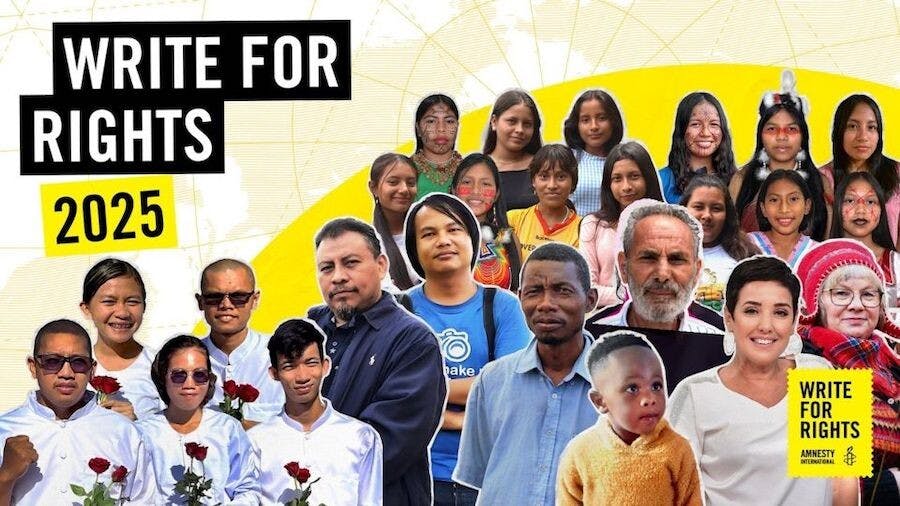 Amnesty Nijmegen: 'Write for Rights'