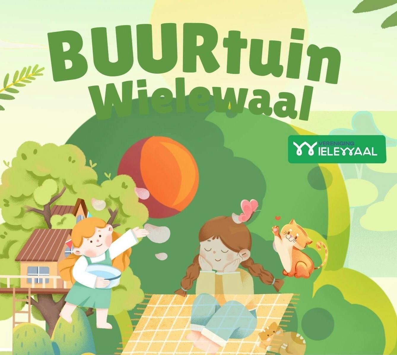 Bijeenkomst BUURtuin Wielewaal