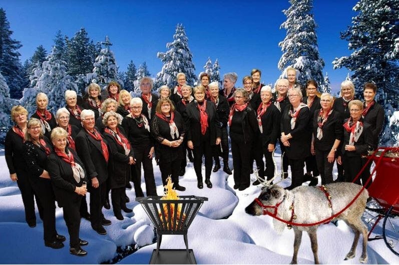 Zangkoor Expressif brengt kerstsfeer