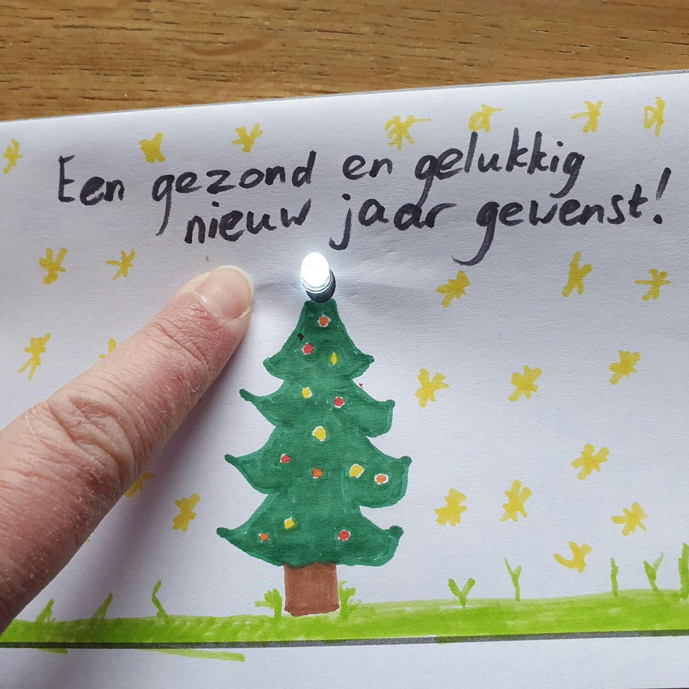 Een interactieve wenskaart maken