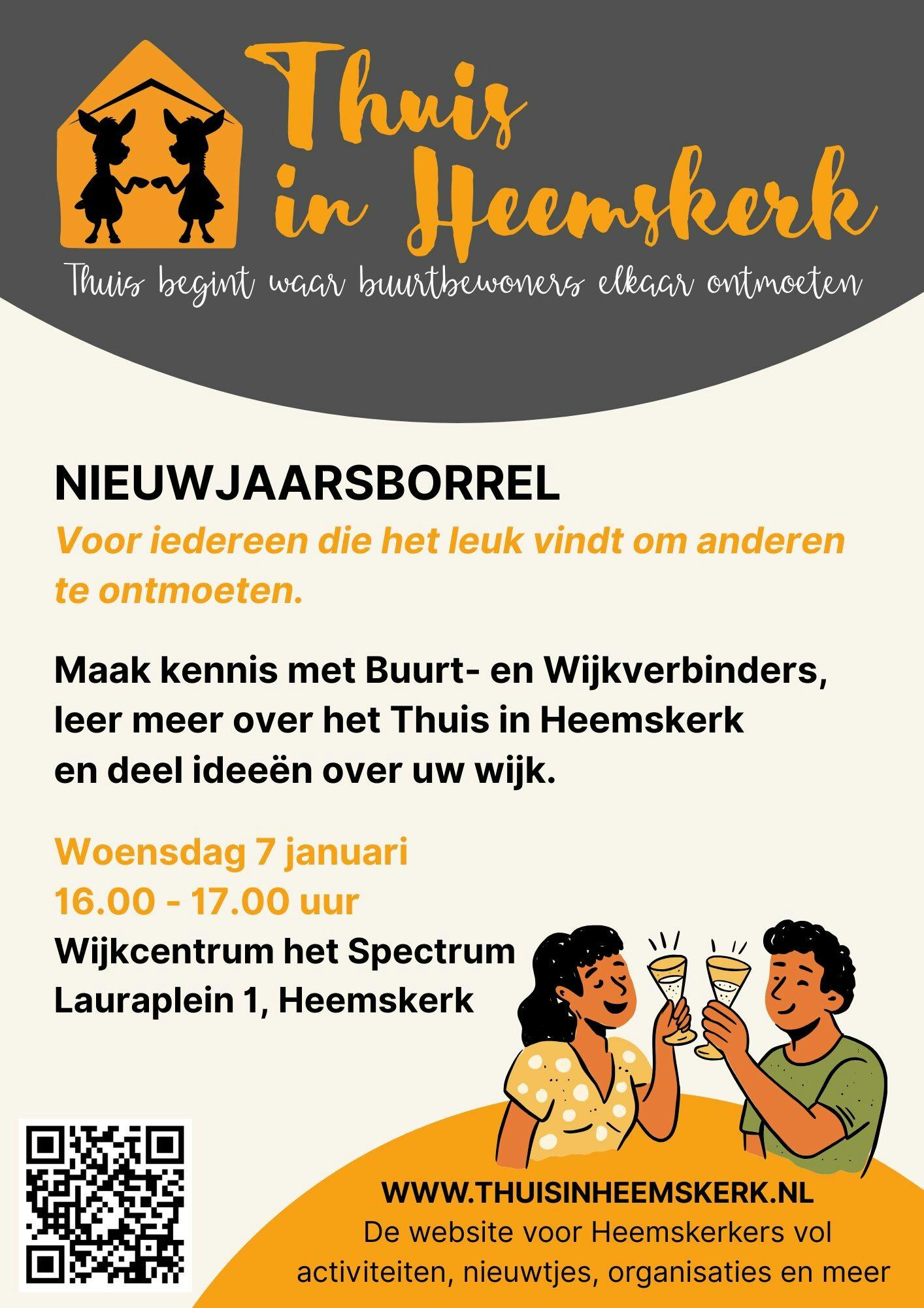 Kom naar onze Nieuwjaarsborrel!