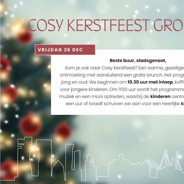 Cosy Kerstfeest