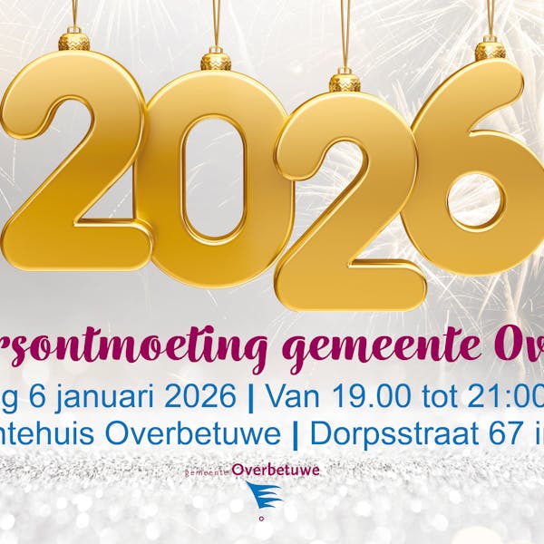 Nieuwjaarsontmoeting gemeente Overbetuwe
