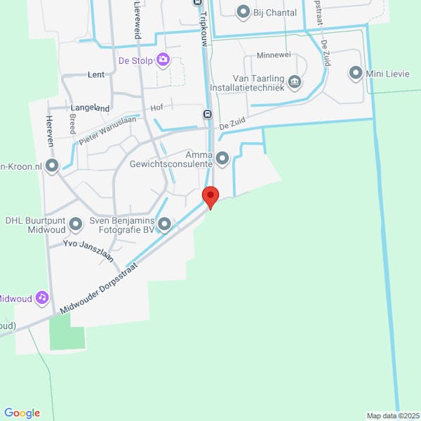 Weggesleepte fiets aan de Tripkouw ter hoogte van de bushalte te Midwoud