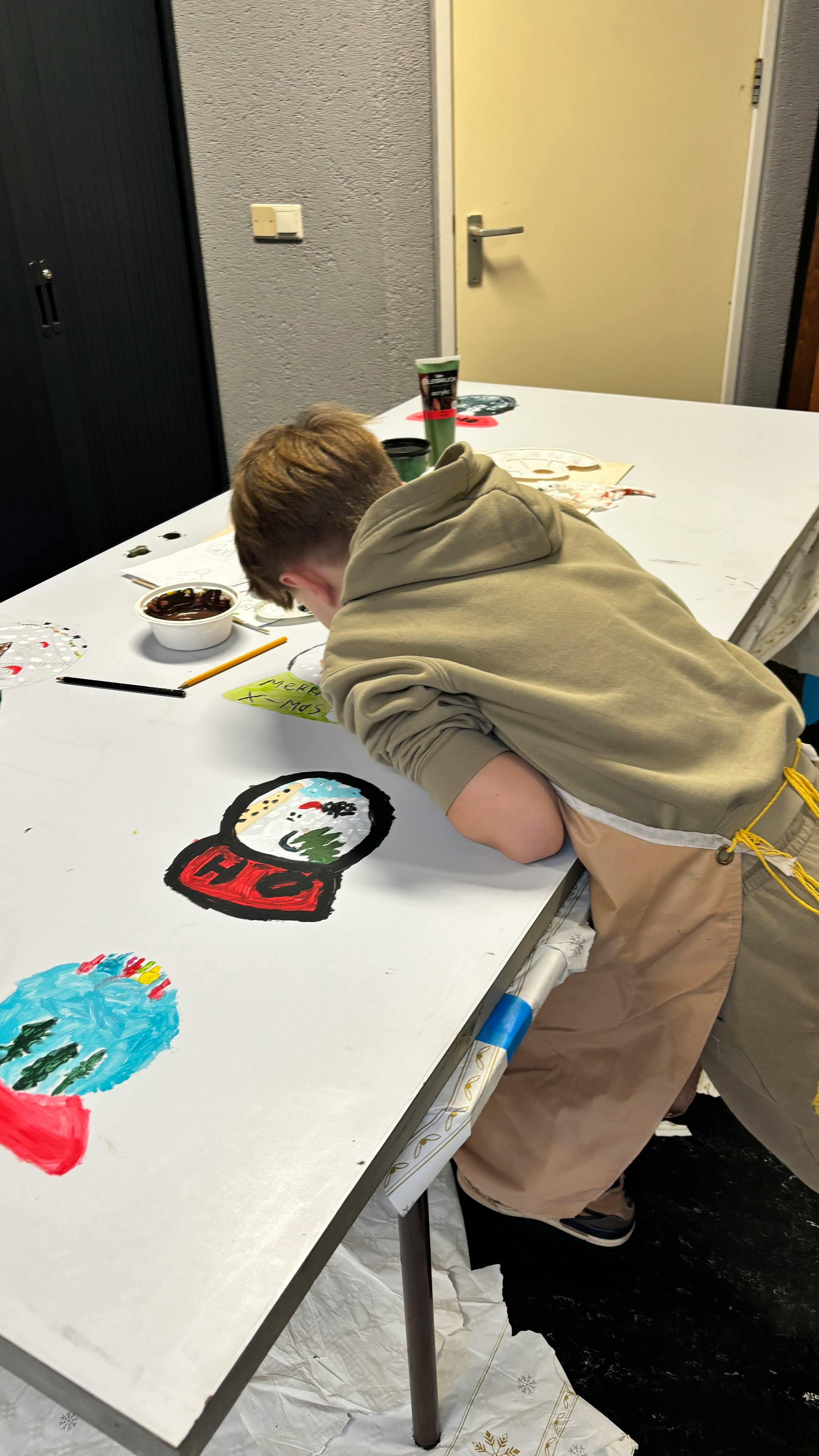 Kerstdeuren! 🎄✨🎨