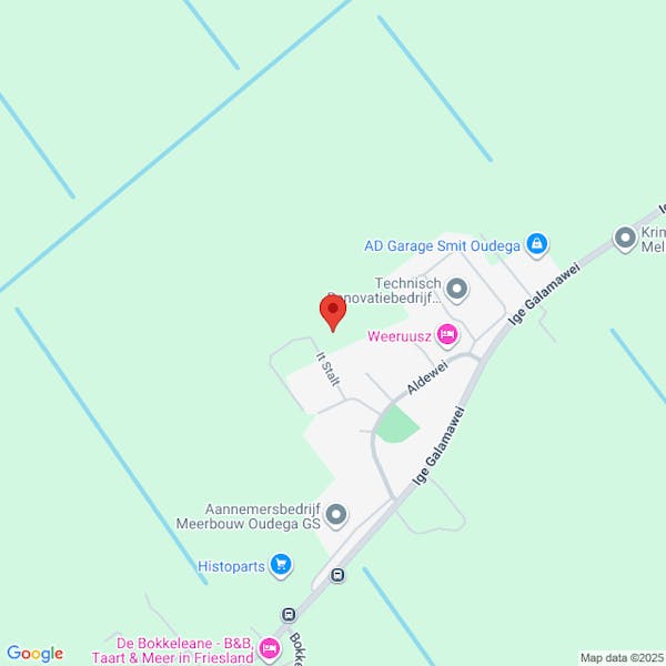 It Stalt 12, 8582 KN Oudega, It Stalt 14, 8582 KN Oudega: verleende omgevingsvergunning bouwen van een 2 onder 1 kap woning. (Z.872409)