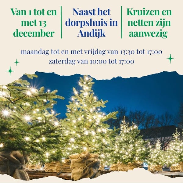 🎄Kerstbomen verkoop t/m 13 december 2025 🎄