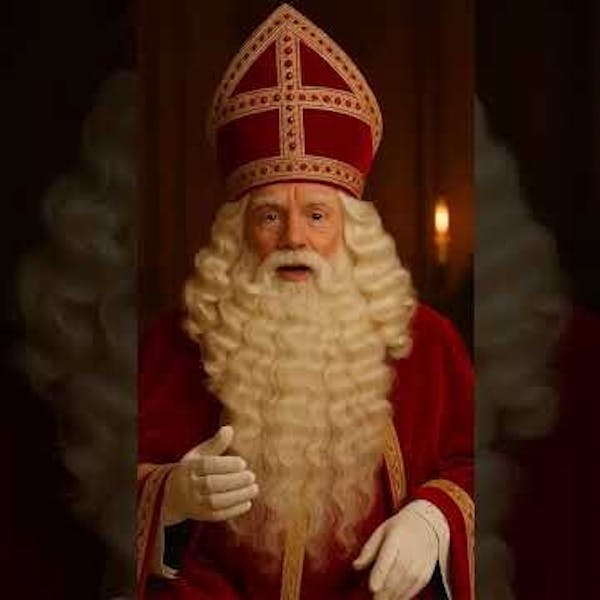 Sinterklaas heeft een boodschap voor de gemeente