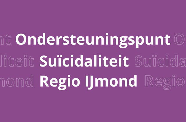 Word vrijwilliger voor suicidepreventie