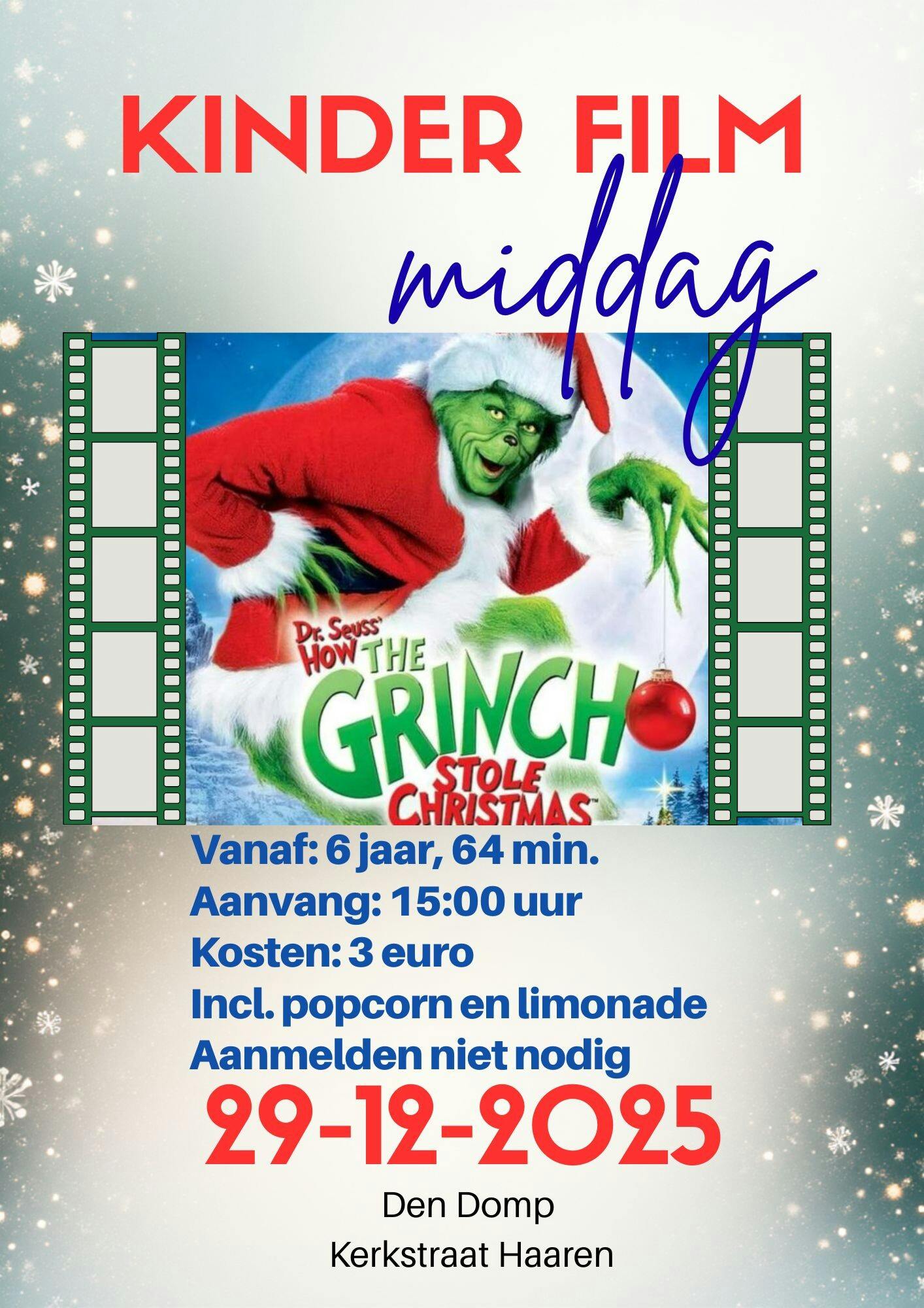 Geniet van films met de kinderen