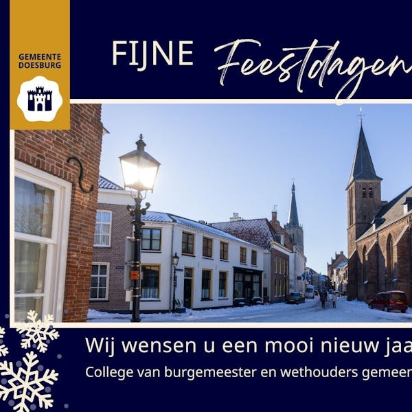 Kom naar de nieuwjaarsreceptie op 5 januari