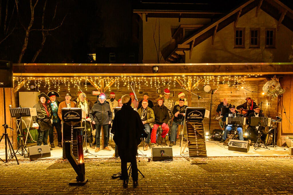 Optreden Landlubbers Lichtjeswandeling Obdam