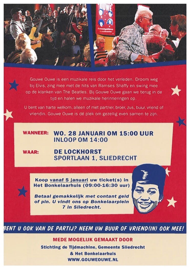 Swingen en zingen met Gouwe Ouwe