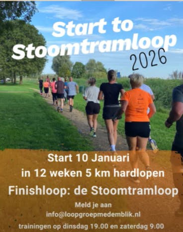 CURSUS ‘Start met Lopen’ – start 10 januari ’26