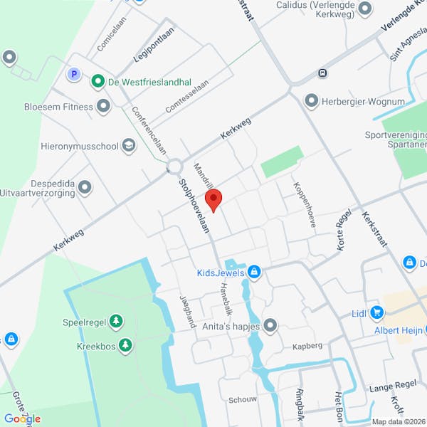 Kennisgeving aanvraag omgevingsvergunning voor kappen van een esdoorn (ziekte), Schoutsplaats naast 15 in Wognum