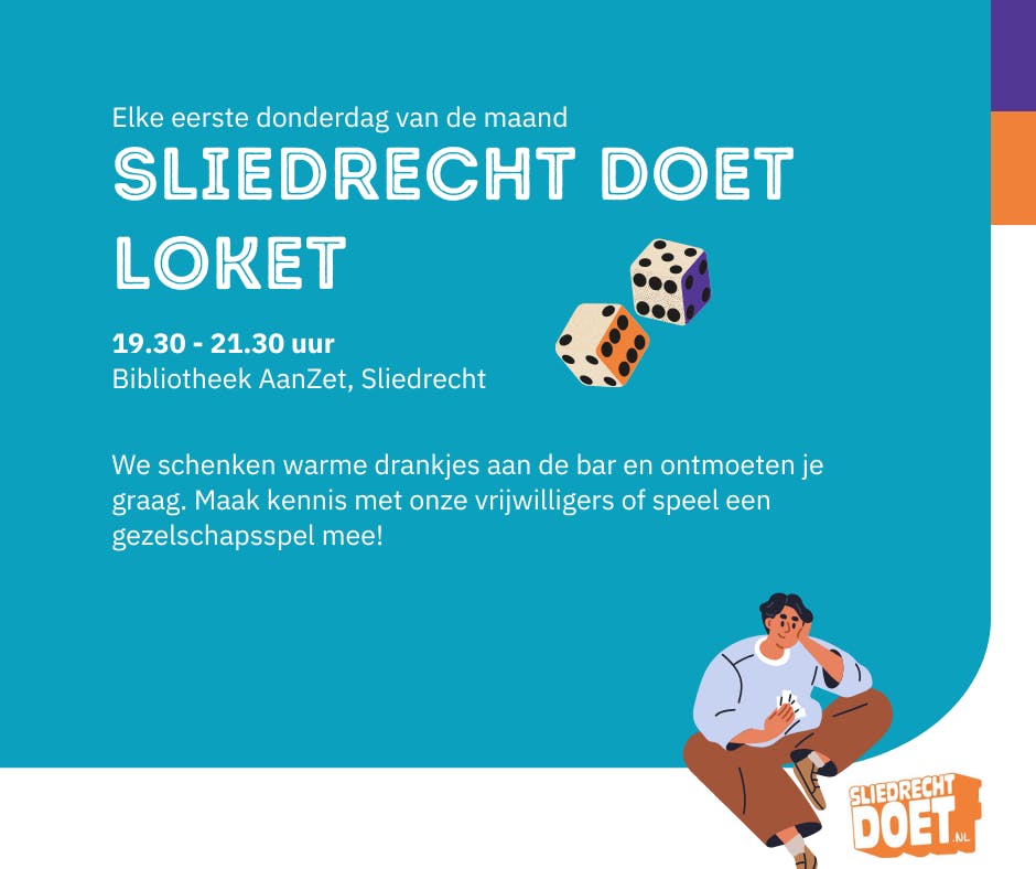 Sliedrecht Ontmoet voortaan eens in de maand