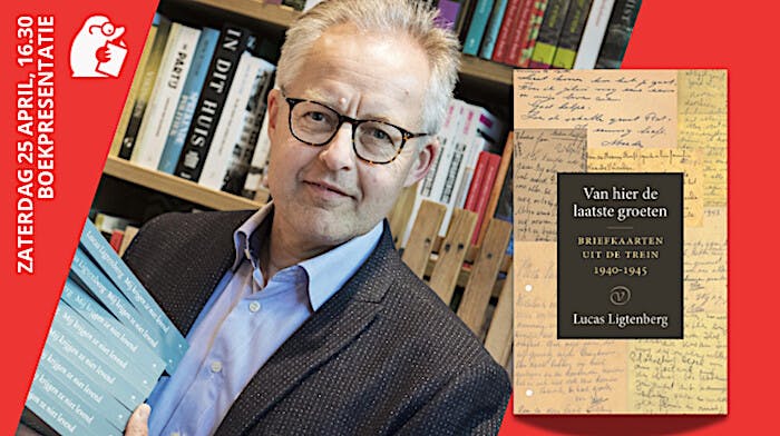 Boekpresentatie ‘Van hier de laatste groeten’ van Lucas Ligtenberg bij Boekhandel Roelants