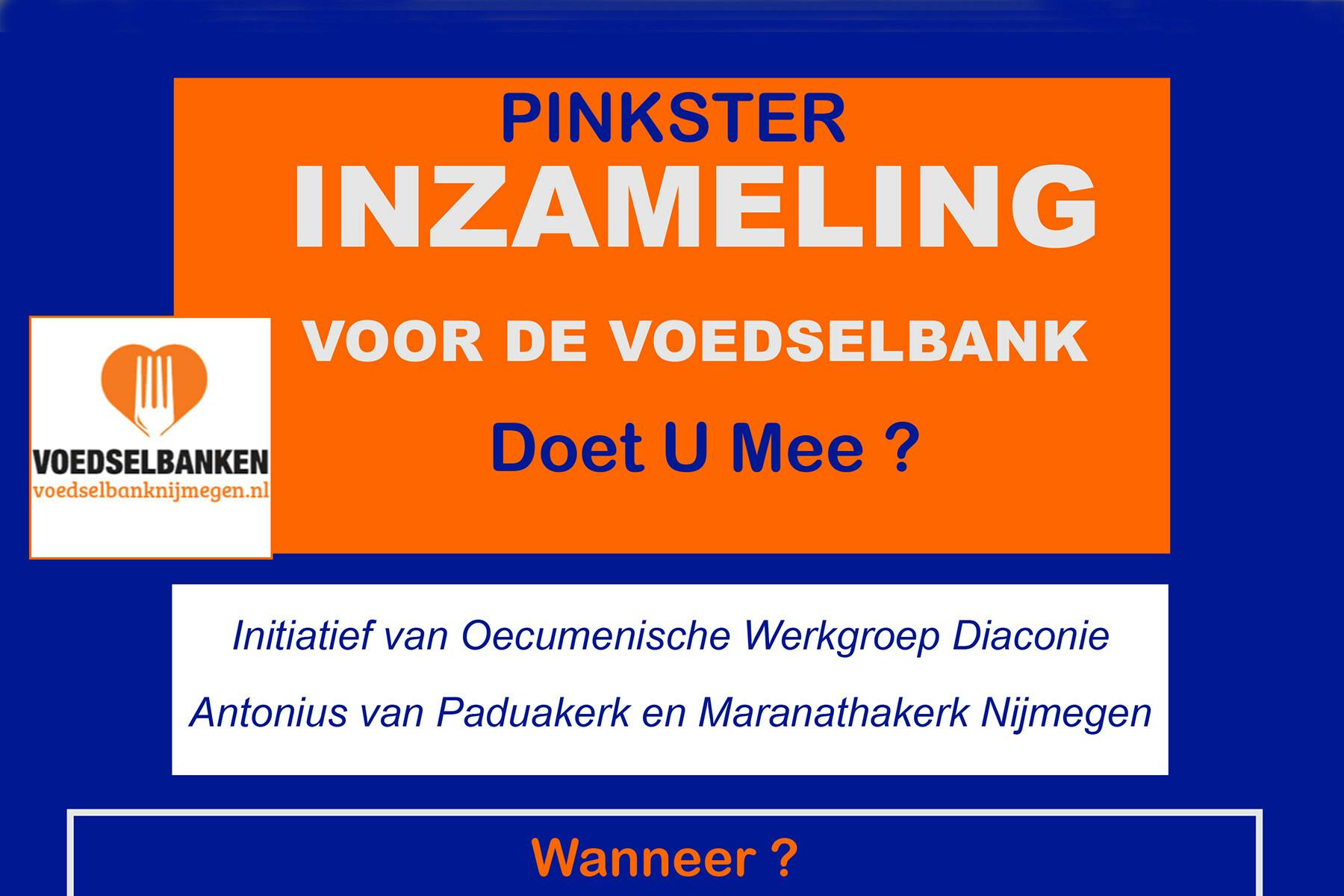 Nog steeds nodig... Voedselinzameling voor de klanten van de voedselbank