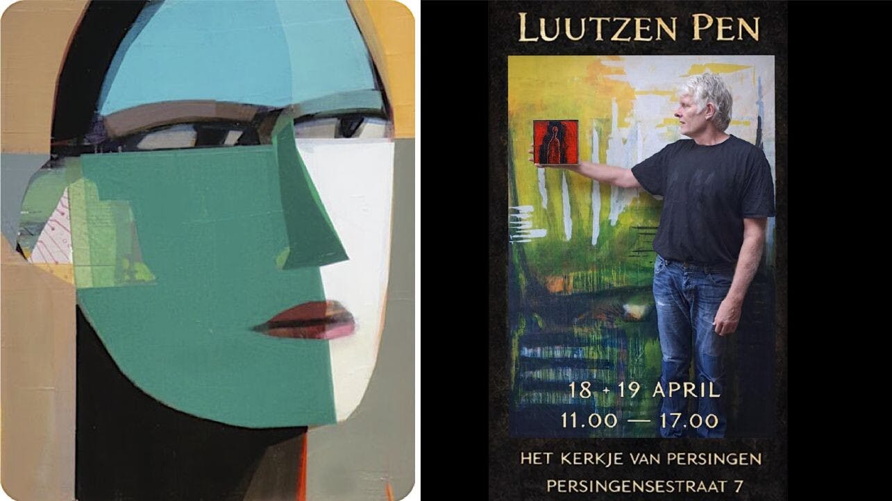 Expo Luutzen Pen in het Kerkje van Persingen