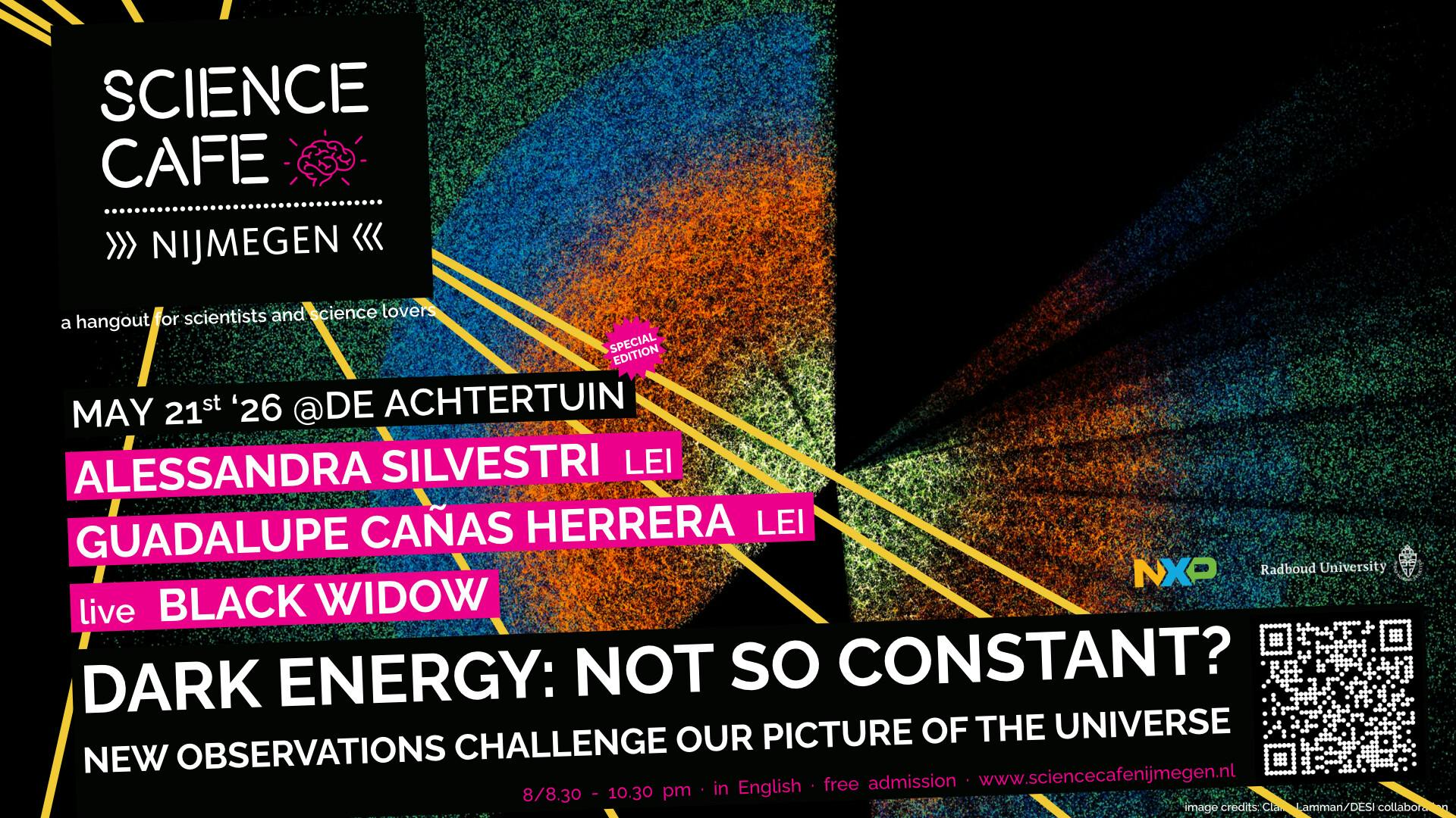 Science Café @De Achtertuin > Dark Energy: Not so Constant?