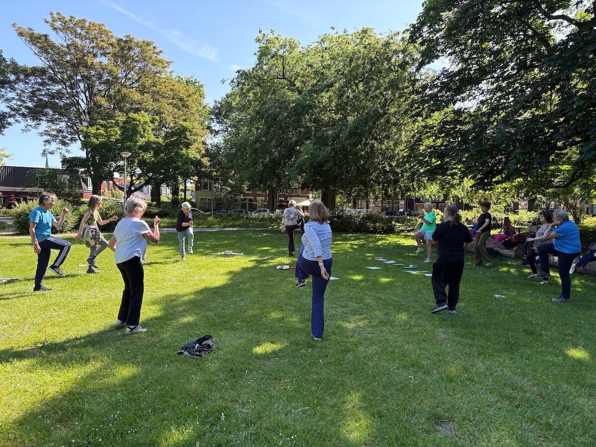 Gratis bweeggroep Vitality Club Nijmegen-Oost bestaat één jaar