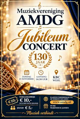 Jubileumconcert AMDG Geniet van een muzikale tijdreis! | in agenda ...